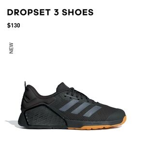 ADIDAS DROPSET 3 SHOES women’s 8 1/2 men’s 7 1/2. Brand new never worn.